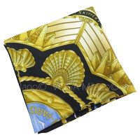 Hermès Scarf/Shawl Silk in Gold