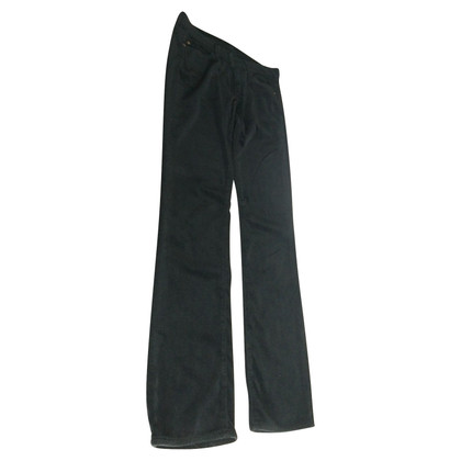 7 For All Mankind Trousers Cotton in Black
