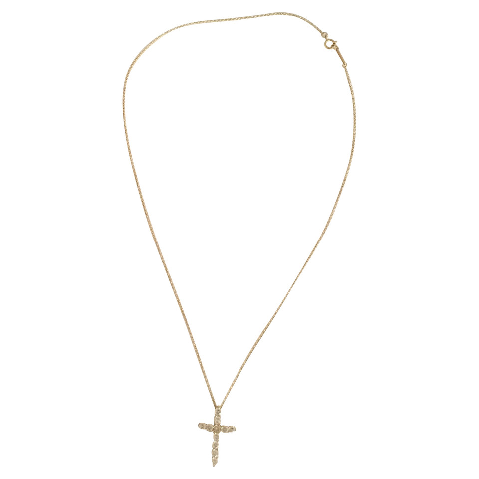 Tiffany & Co. Gold necklace with cross