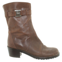 Strenesse Blue Leather boots in brown