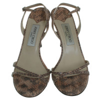 Jimmy Choo Sandals made of reptile leather