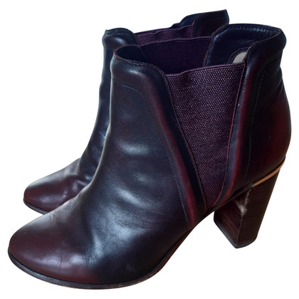 Ted Baker Ankle boots Leather in Bordeaux