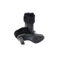 Moncler Bottines en Cuir en Noir