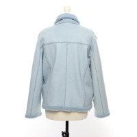 Uzwei  Jacket/Coat Leather in Blue