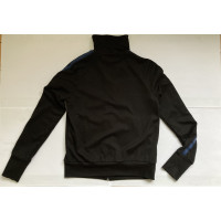 Lacoste Jacke/Mantel aus Viskose in Schwarz