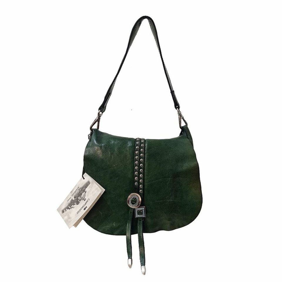 Campomaggi Shoulder bag Leather in Green