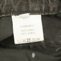 Balmain Hose aus Baumwolle in Grau