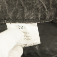 Balmain Hose aus Baumwolle in Grau