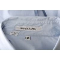 René Lezard Top Cotton in Blue