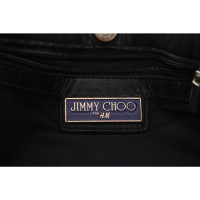 Jimmy Choo For H&M Shopper Leather in Black