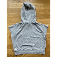 Adidas Oberteil aus Baumwolle in Grau