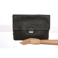 Anya Hindmarch Clutch Bag Leather in Olive