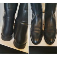 Hermès Boots Leather in Black