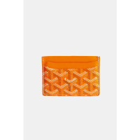 Goyard Accessoire Leer in Oranje