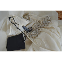Alberta Ferretti Dress Silk in Cream