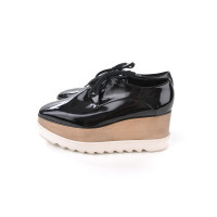 Stella McCartney Lace-up shoes Patent leather in Black