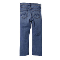 Mother Jeans in Cotone in Blu