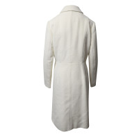 Aquascutum Jacke/Mantel aus Wolle in Weiß