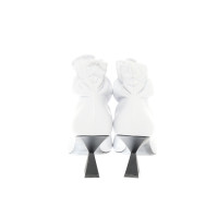 Givenchy Stiefeletten aus Leder in Weiß