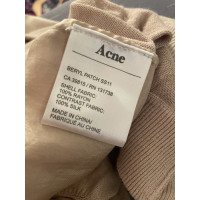 Acne Tricot en Soie en Beige