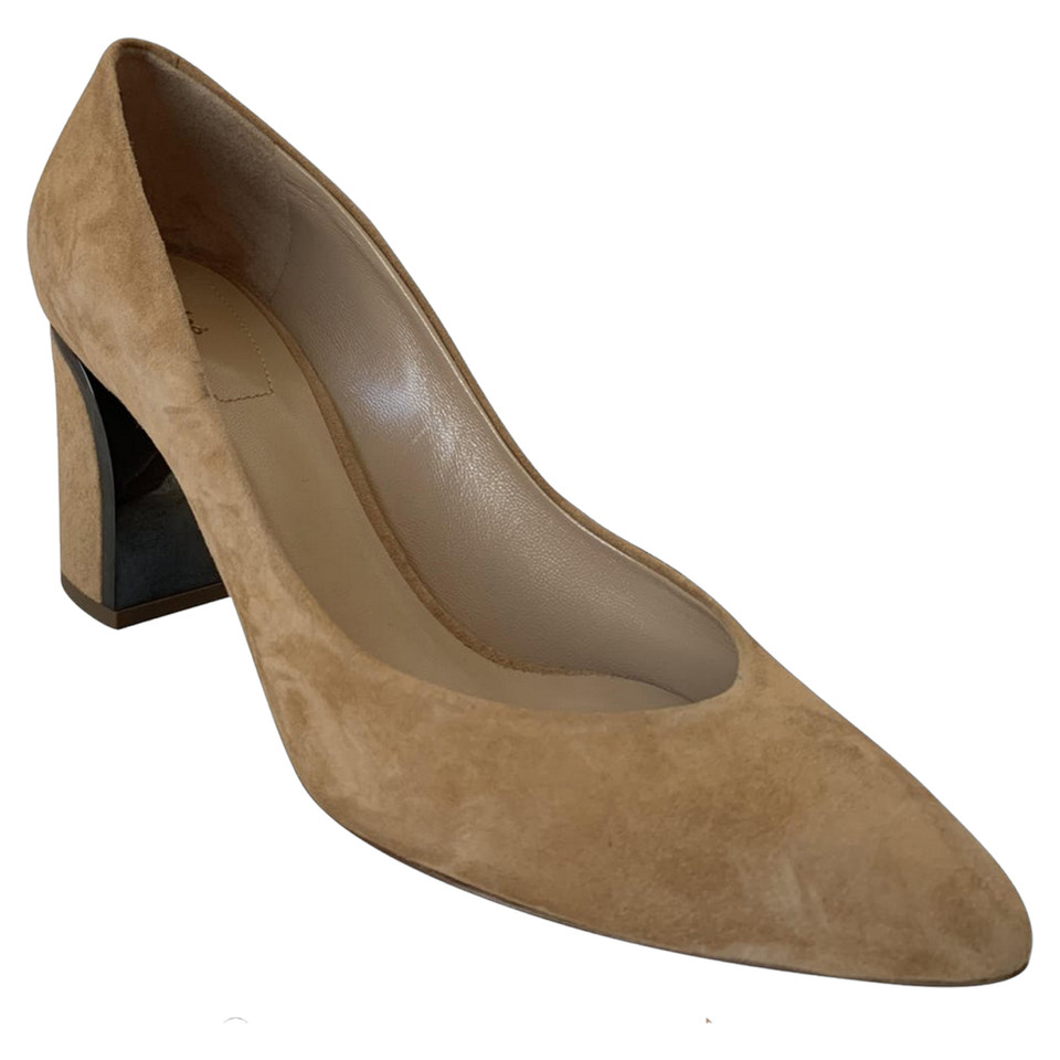 Chloé Pumps/Peeptoes aus Leder in Beige