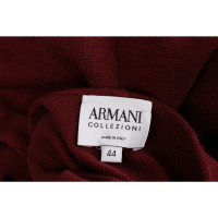 Armani Collezioni Dress Wool in Bordeaux