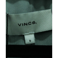 Vince Jacke/Mantel aus Seide in Grau