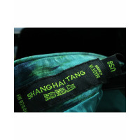 Shanghai Tang  Robe en Coton en Vert
