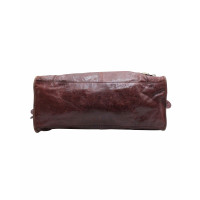 Balenciaga Tote bag Leer in Rood