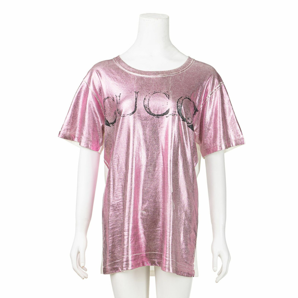 Gucci Top en Coton en Rose/pink