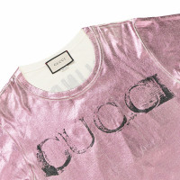 Gucci Top en Coton en Rose/pink