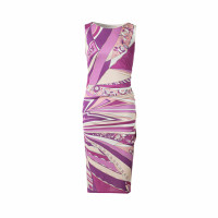 Emilio Pucci Jurk Viscose in Roze