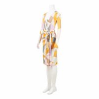 Emilio Pucci Vestito in Viscosa in Arancio