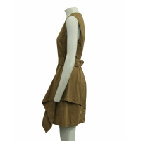 3.1 Phillip Lim Kleid aus Baumwolle in Braun