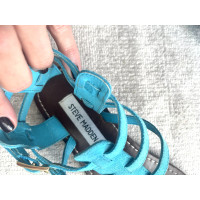 Steve Madden Sandals Leather in Turquoise