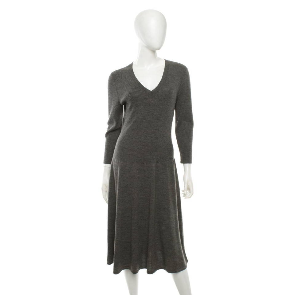 Ralph Lauren Wollen jurk in grijs