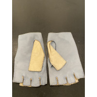 Hermès Handschuhe aus Leder in Beige