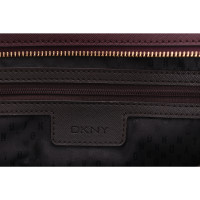 Dkny Handbag Leather in Bordeaux