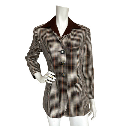 Moschino Cheap And Chic Blazer Wool in Brown
