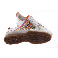 Dsquared2 Sneaker in Pelle in Bianco