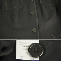Akris Punto Suit Wool in Black