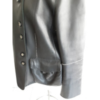 Marithé Et Francois Girbaud Jacket/Coat Leather in Black