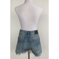 R 13 Shorts Cotton in Blue