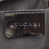 Bulgari Handtasche aus Jeansstoff in Schwarz