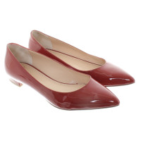 Bally Ballerinas in Rot