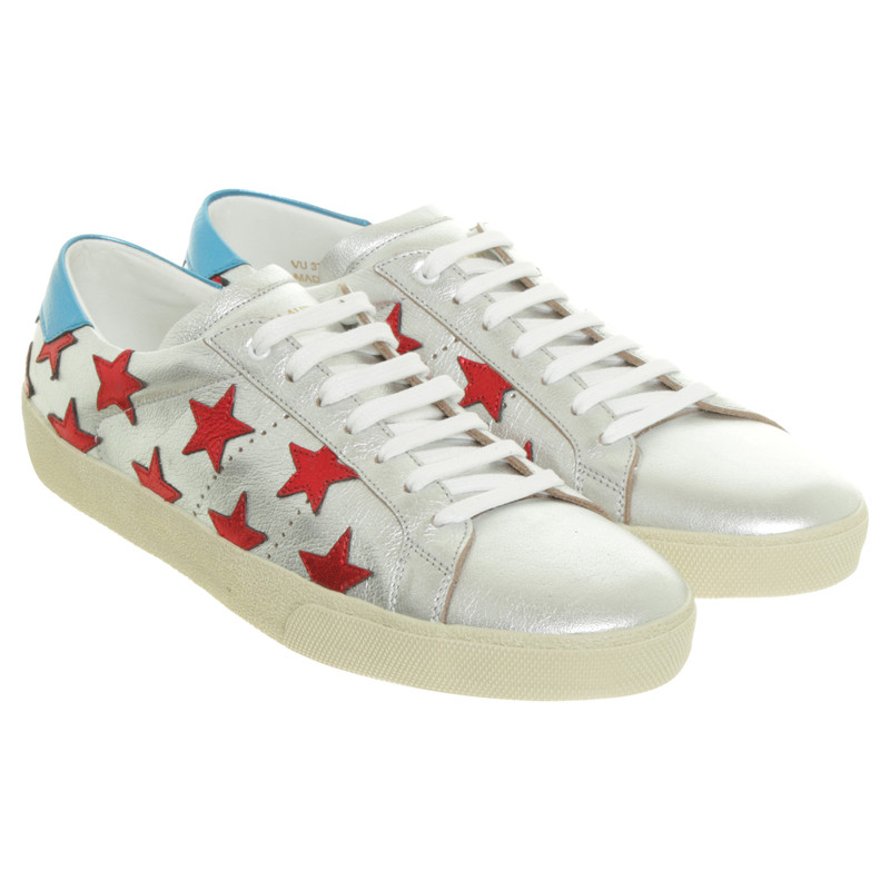 Yves Saint Laurent Sneakers with star pattern