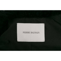 Balmain Jacket/Coat Fur in Black