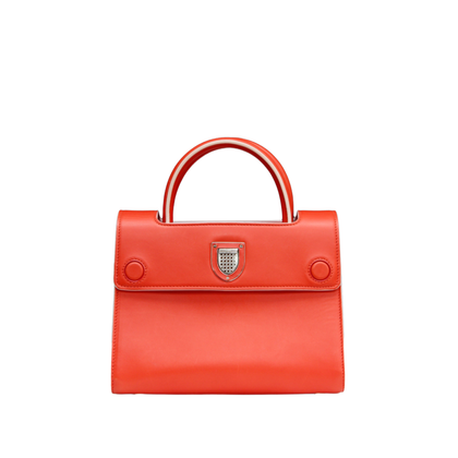 Dior Handbag Leather in Orange