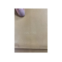 Pollini Handtasche aus Leder in Beige