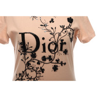 Christian Dior Top en Coton en Nude
